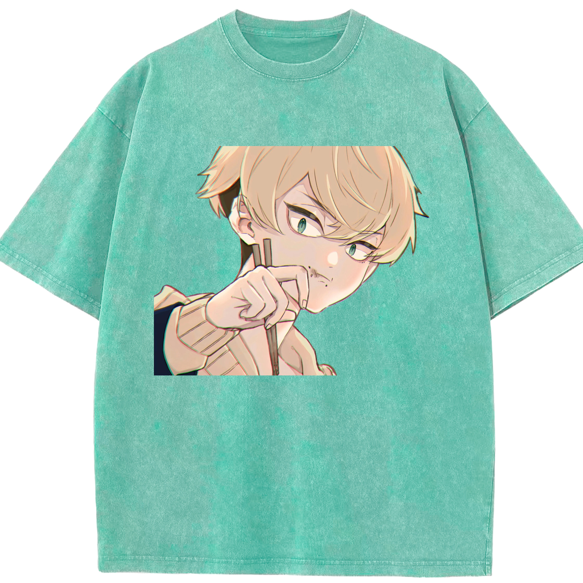 （画像用） 東京リベンジャーズ Tokyo Revengers 綿100% ヴィンテージ風 半袖Tシャツ（フロントプリント）